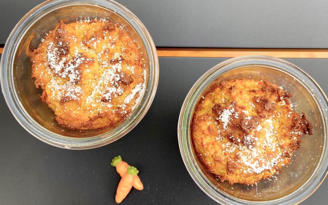 Rüblikuchen im Glas